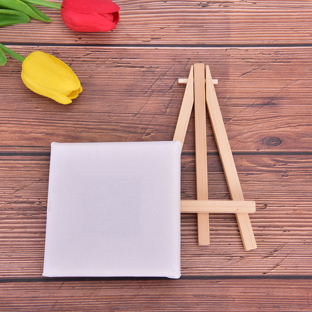 White Blank Art Boards Mini Stretched Artist Canvas Art Board